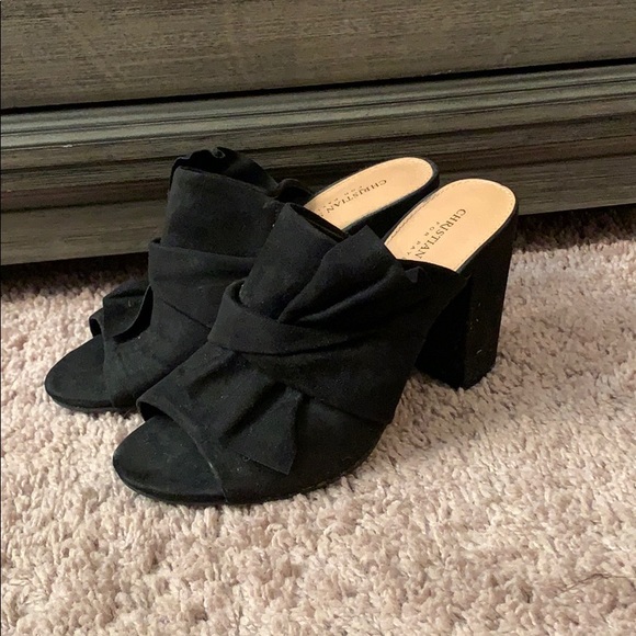 Shoes - Open toed heels.